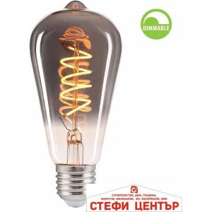 VIVALUX Sts64 led 4w e27 1800k flick smoke led (viv004775)