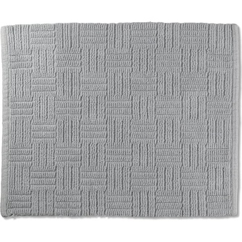 KELA Постелка за баня Leana, 65x55см - цвят каменно сиво (KELA-23520)