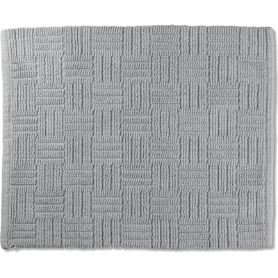 KELA Постелка за баня Leana, 65x55см - цвят каменно сиво (KELA-23520)