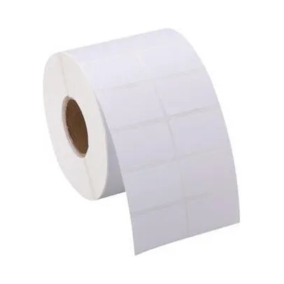 50х22 мм 2 етикета на ред самозалепващи етикети бели