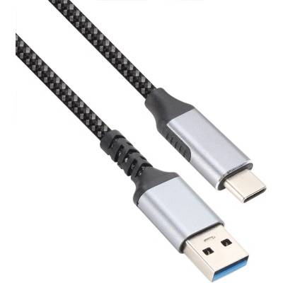 VCOM Кабел USB 3.2 VCOM USB-A - USB Type-C / 1 m / Зареждане до 3A / Плетен