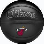 Wilson NBA Team Premiere Miami Heat баскетбол черен размер 7