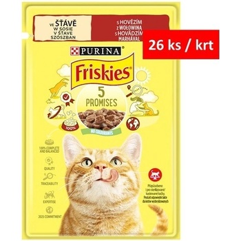 Friskies s hovädzím 26 x 85 g