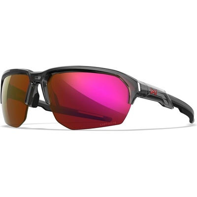 Wiley X Слънчеви очила Jakl, Captivate Red Mirror/ Gloss Crystal Grey (CHJKL06)