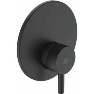 Ideal Standard Вграден смесител за душ Ideal Standard Ceraline, матово черен, с вградено тяло, включен в комплекта (A6940XG)