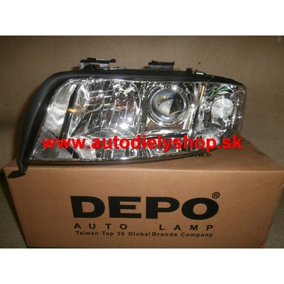 Audi A6 7/01-4/04 svetlo D2S+H7 ľavé,XENON / DEPO /