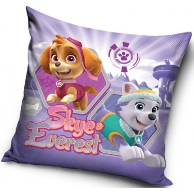 Carbotex Tlapková patrola Paw Patrol Skye a Everest 40 x 40 cm