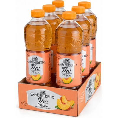 San Benedetto ledový čaj s broskví 6 x 1,5 l