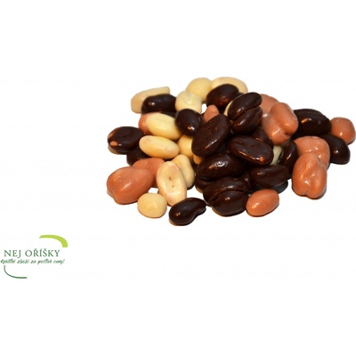 Nejlevnější oříšky arašídy tříbarevné 1 kg