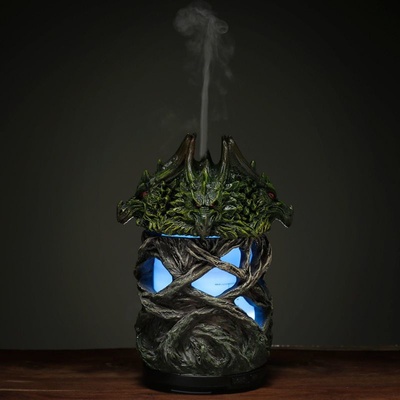 Dark Legends Aroma difuzér s LED světly a USB Temné legendy Drak a Zakřivený strom
