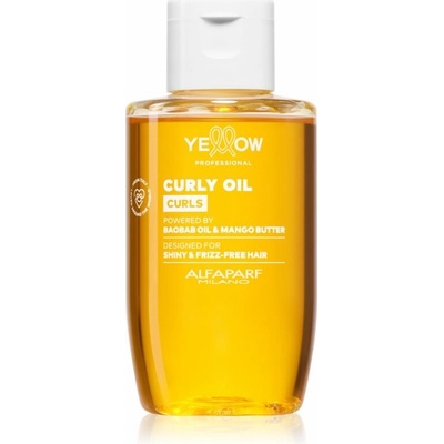 Yellow Professional Curls Curly Oil rozjasňujúci olej pre kučeravé vlasy 100 ml