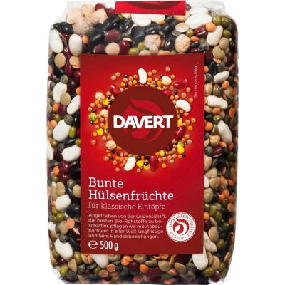 Davert Bio barevné luštěniny 500 g