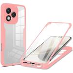 Techsuit Калъф за Honor 400 Lite - Techsuit - ColorVerse 360 Series + Screen Protector - Розов
