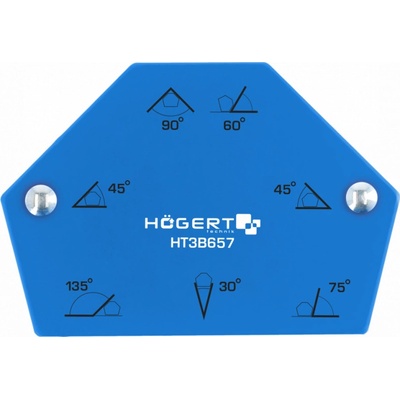 Högert Technik Magnetický svařovací úhelník šestihranný 11,5 kg HT3B657
