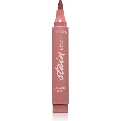 Oriflame The One Stain & Stay dlhotrvajúci rúž vo fixke Nude 2,5 g