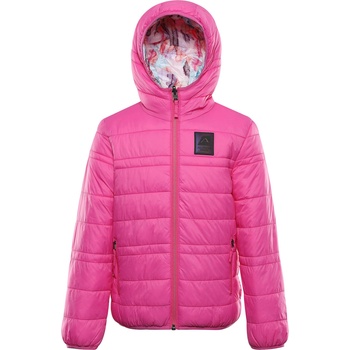 Alpine Pro Детско двулицево термо яке ALPINE PRO DOUWO fuchsia fedora вариант pb ALPINE PRO | Rozov | Момичешки | 140-146