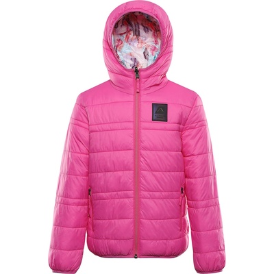 Alpine Pro Детско двулицево термо яке ALPINE PRO DOUWO fuchsia fedora вариант pb ALPINE PRO | Rozov | Момичешки | 140-146