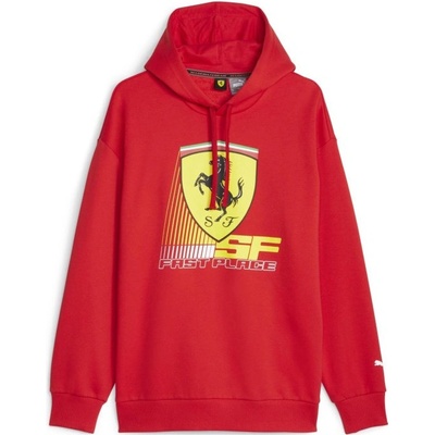 FERRARI mikina RACE Puma 23 red