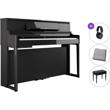 Roland LX-5 SET Polished Ebony Дигитално пиано (LX-5-PE-SET)