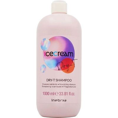Inebrya Ice Cream Dry-T hydratačný šampón na suché vlasy 1000 ml