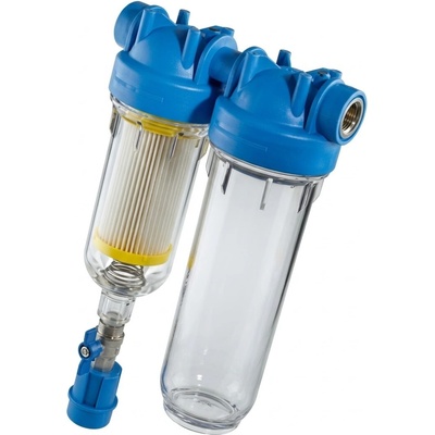 ATLAS FILTRI Vodný filter samočistiaci HYDRA DUO 1" RSH 50mcr + Prázdna nádoba BX SX 8bar 6096173