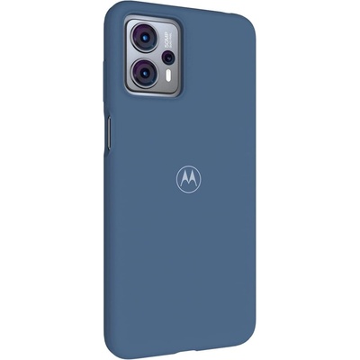 Motorola Калъф за Motorola Moto G23, силиконов, Motorola G23-SC-SFT-GB, удароустойчив, син (G23-SC-SFT-GB)