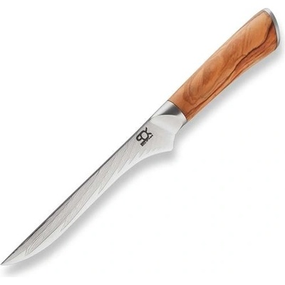 Dellinger Vykosťovací nôž SOK OLIVE SUNSHINE DAMASCUS 13 cm