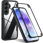 Techsuit Калъф за Samsung Galaxy A55 5G + Протектор - ColorVerse 360 Series - Черен (KF2326805)