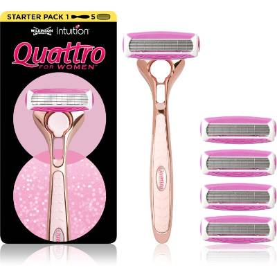 Intuition Quattro for Women самобръсначка + резервни остриета 5 бр