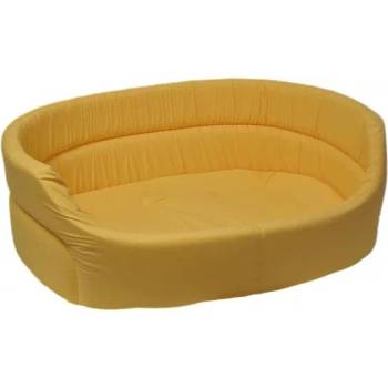 DUBEX FOAM BED - Large - правоъгълно легло, 60 x 52 x 21 см - ЖЪЛТО, Турция - 51943