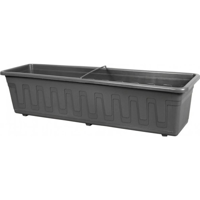 Nohel Garden Truhlík GARDEN plastový s dezénem Antracit 100 cm