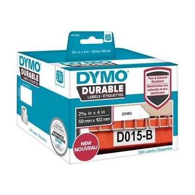 Etikety, odolné, k tlačiarňam LW, 59x102 mm, 300 ks, DYMO