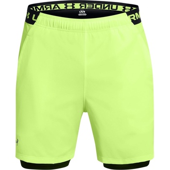 Under Armour Мъжки къси панталони Under Armour Vanish 2-in-1 Shorts Mens - Green