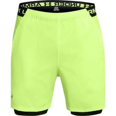 Under Armour Мъжки къси панталони Under Armour Vanish 2-in-1 Shorts Mens - Green
