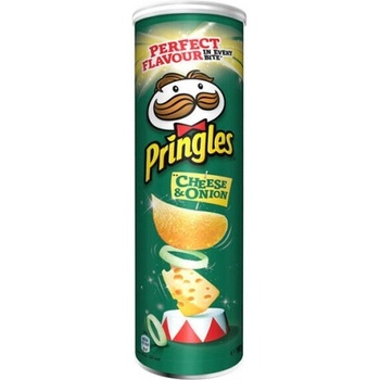Pringles Чипс Pringles сирене и лук 165гр