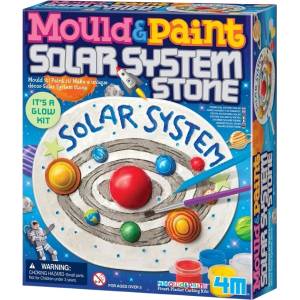 4M Творчески комплект с гипс 4M Mould and Paint - Слънчева система (4m-04805) - baby