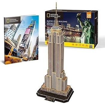 CubicFun 3D puzzle National Geographic Empire State Building 66 ks