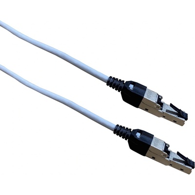 Masterlan PCSSTP6A-05-MSC patch, SSTP, Cat 6A, 0,5m, šedý