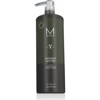 Paul Mitchell Mitch Double Hitter šampon a kondicionér 2v1 1000 ml