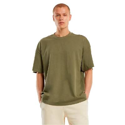 Тениска New morning studios Heavy Oversized short sleeve T-shirt - Green (Olive)