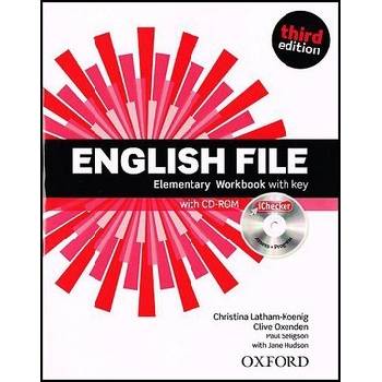 English File Elementary Workbook with key + iChecker CD-ROM - Christina Latham-Koenig; Clive Oxenden; Paul Selingson