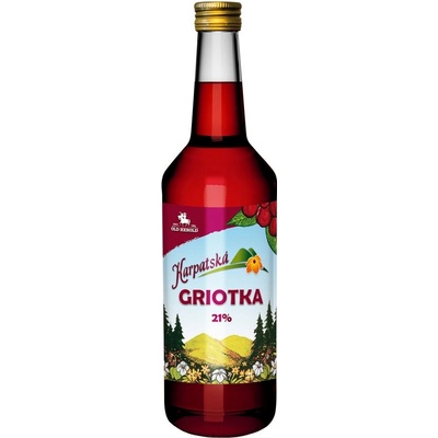 Karpatská Griotka 21% 0,5 l (čistá fľaša)