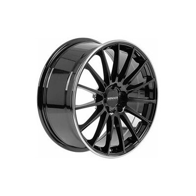 MONACO WHEELS MC1 8x18 5x112 ET45 gloss black polished lip