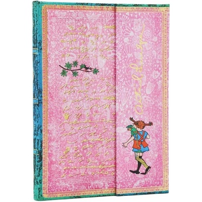 Paperblanks Тефтер Pippi Longstocking, Ultra, широки редове, (1570181601)