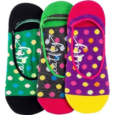 Meatfly Low Socks S19 B Big Dots 1
