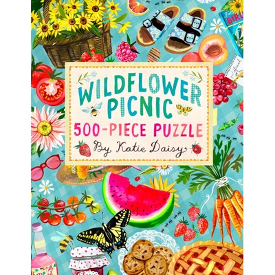 CHRONICLE BOOKS Piknik s lučními květy 500 dílků