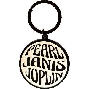 Janis Joplin Pearl Emblem Mono Ключодържател (JOPKEY02)