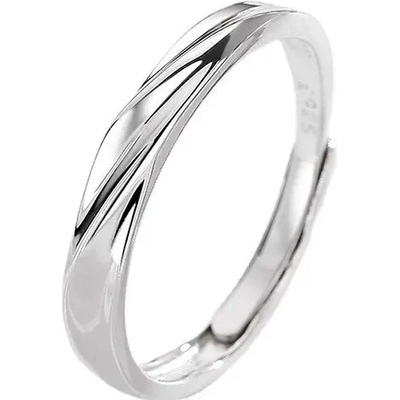 Majya Stříbrný nastavitelný prsten AFRODITE 10342