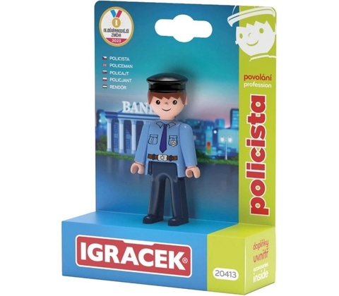 Efko IGRÁČEK Policista s příslušenstvím