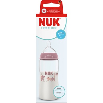 Nuk First Choice РР Шише Temperature control 300мл. силиконов биберон 3+мес. р-р М, Коала (10216341)